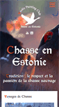 Mobile Screenshot of chasseenestonie.com
